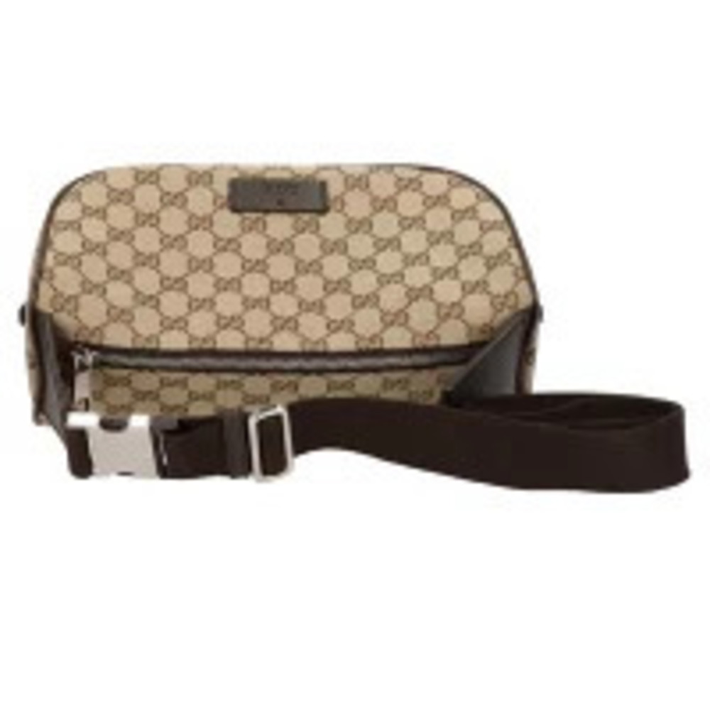 Gucci Bum Bag Crossbody Canvas GG Body Belt